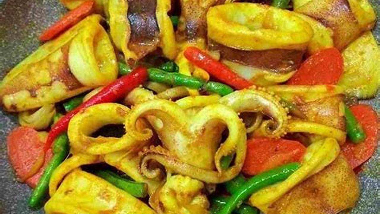 Resep Rahasia Sotong Goreng Kunyit Ala Thai yang Menggugah Selera