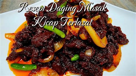 resepi daging masak merah kenduri recipe