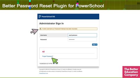 Reset Parent Password in PowerSchool 9 YouTube