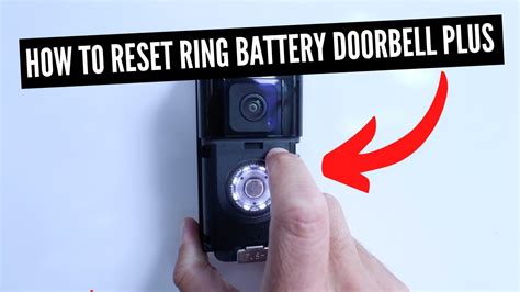 Reset Button On Ring Doorbell