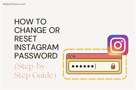 Reset Change Instagram Password