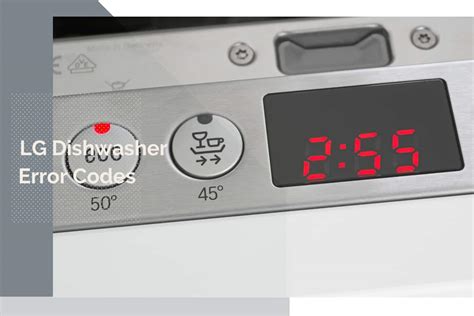 Reset Error Code On Lg Dishwasher