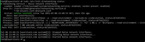 Reset Network Adapter Linux Terminal