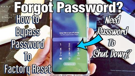 reset passcode on android phone