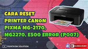 reset printer canon mg2270
