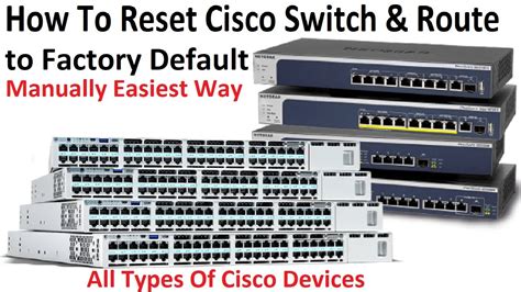 How to Reset a Cisco 2960 Switch To Factory Default Settings dVictor