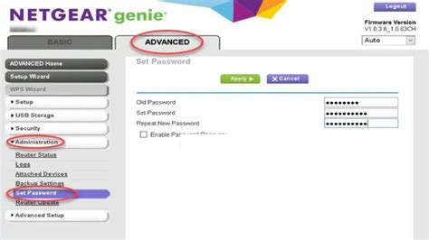 Changing Netgear Default Admin Password Router Login IP All about