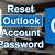 resetting an outlook password
