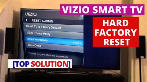 resetting Vizio TV