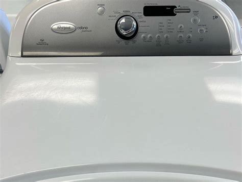 resetting whirlpool washer