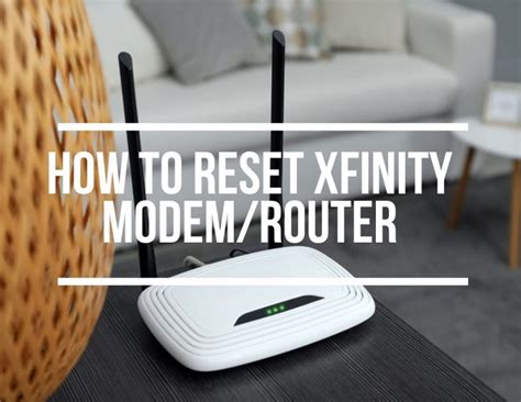 How To Reset An Xfinity WiFi Router Storables