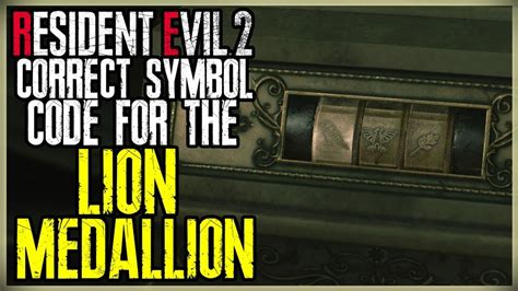 Resident Evil 2 Lion Statue Code Ps4