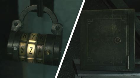 Resident Evil 2 Mini Safe Code