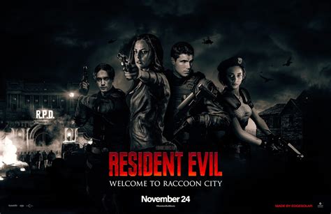 resident evil welcome to raccoon city movie