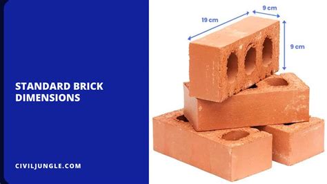 Residential Brick Dimensions