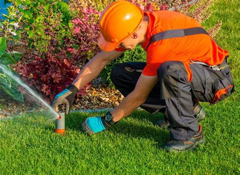 residential lawn sprinkler system repair