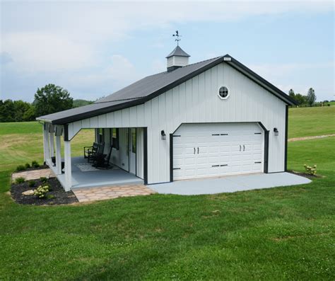 residential pole barn garage