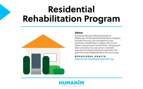Residential Rehabilitation Program Services