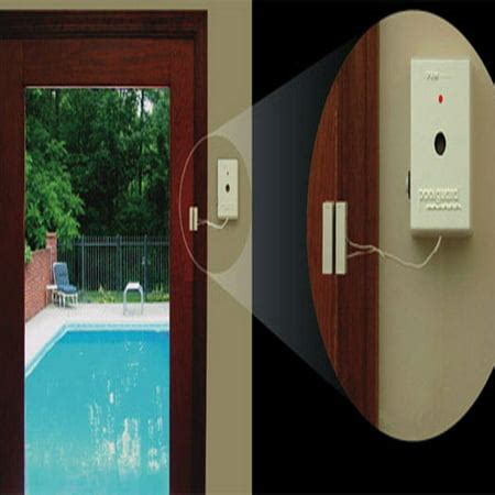residential swimming pool door alarms