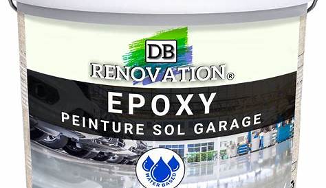 Resine Epoxy Sol Garage Leroy Merlin Peinture Intérieur Haute Résistance LUXENS, Gris