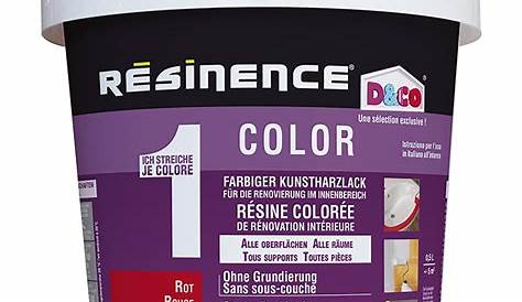 Resinence Color Avis Consommateur Résine ée RESINENCE, Blanc, 0.5 L Leroy Merlin