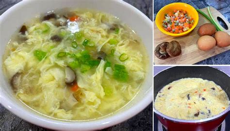 Diari Wanita Berkerjaya Resepi Sup Telur Simple, Berkhasiat, Sedap