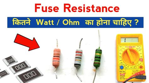 Resistance In A Fuse