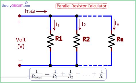 Resistor Parallel Circuit Calculator
