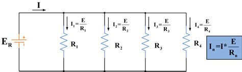 Resistors Connected In Parallel Circuit