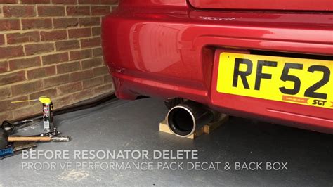 Resonator Delete Wrx