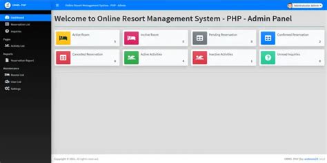 resort management system software