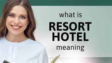 resort meaning in arabic