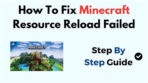 How To Fix Minecraft Resource Reload Failed? YouTube