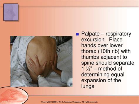 Respiratory Excursion Chest