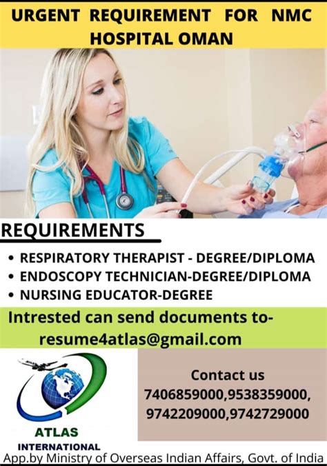 respiratory therapist hiring in middle east