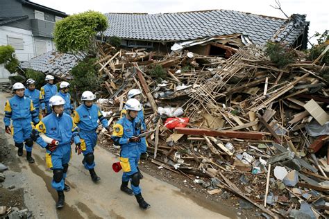 responses of the japan earthquake
