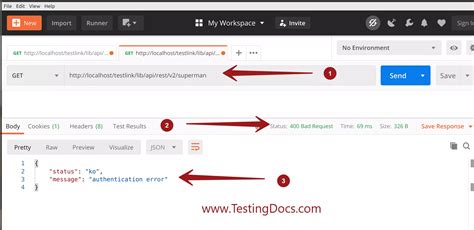 rest api 400 error code