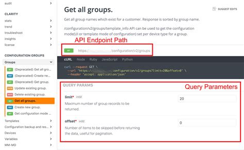 Rest Api Endpoint Query Parameters