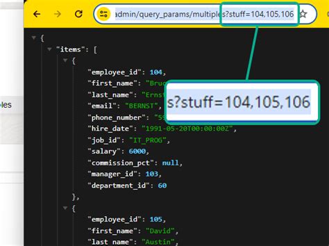 rest api get query parameters list