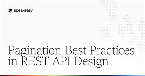 Rest Api Pagination Best Practices