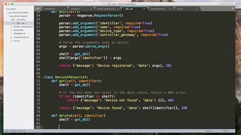 rest api post example python