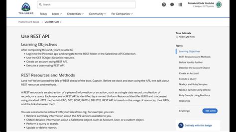 Rest Api Trailhead