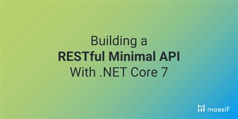 rest api tutorial .net core