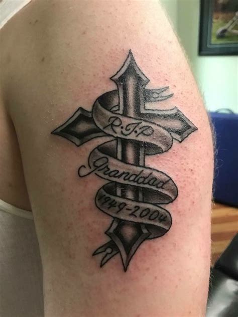 Famous Rest In Peace Cross Tattoo Designs 2023