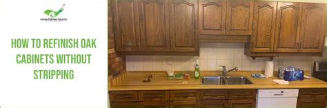 Restaining Kitchen Cabinets Without Stripping