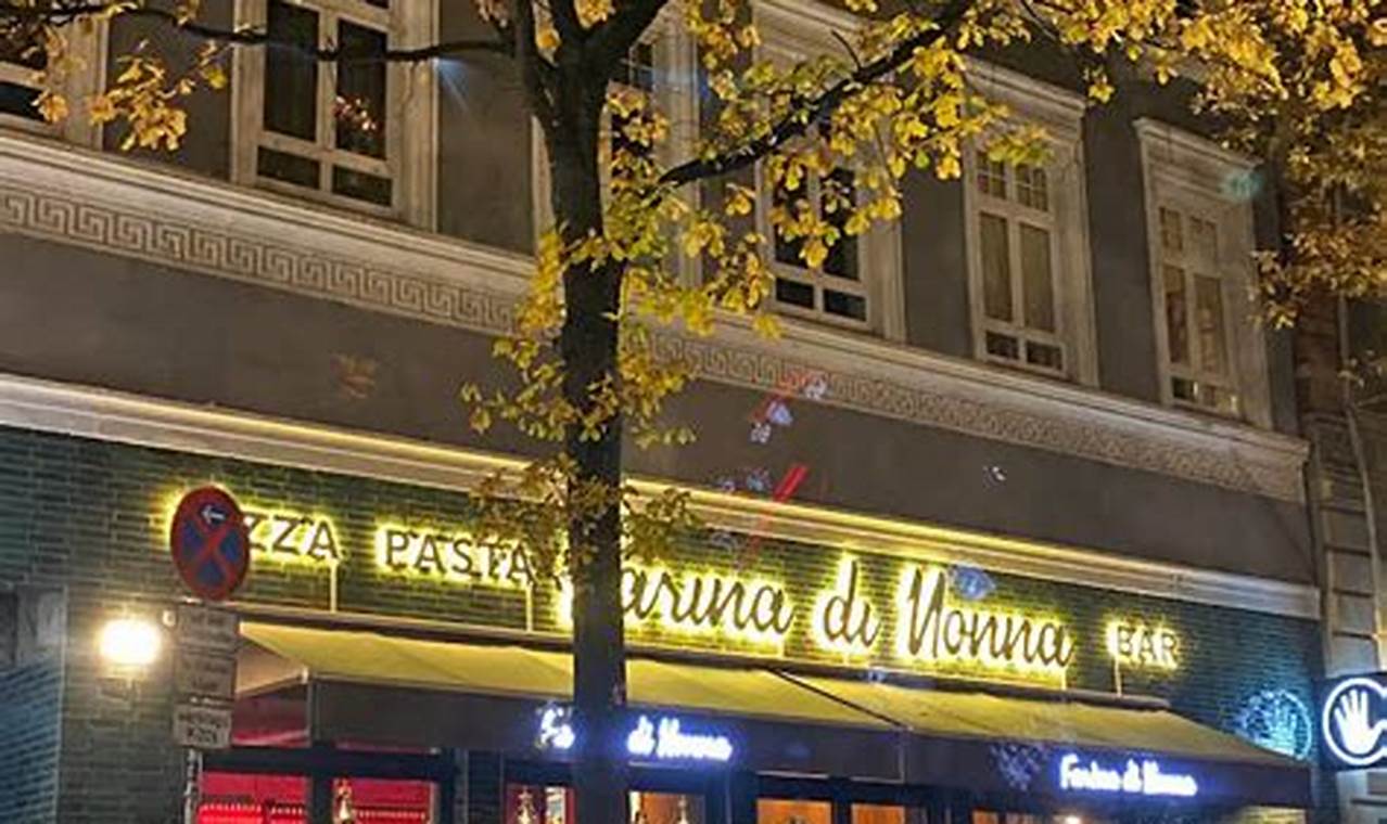 Pizzaspezialitäten im Restaurant Farina di Nonna entdecken