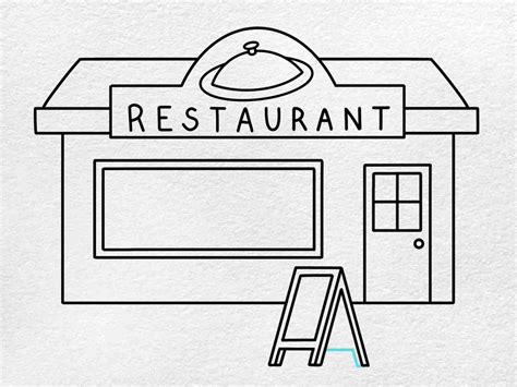 Restaurant Drawing