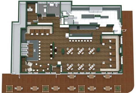 Restaurant Floor Plan Design