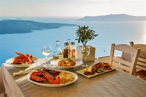 restaurant in santorini greece
