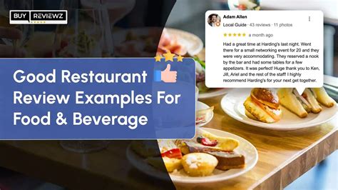 restaurant review